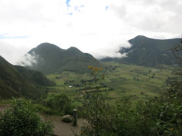 Pululahua - geobotanical reserve in the crater of an extinct volcano!